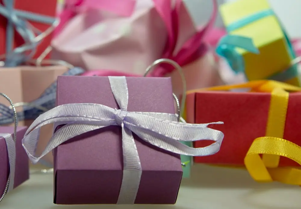 Wrapped presents.